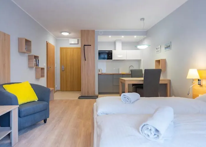 środkowa Widok Na 2 Piętro Garaż Gratis Apartament